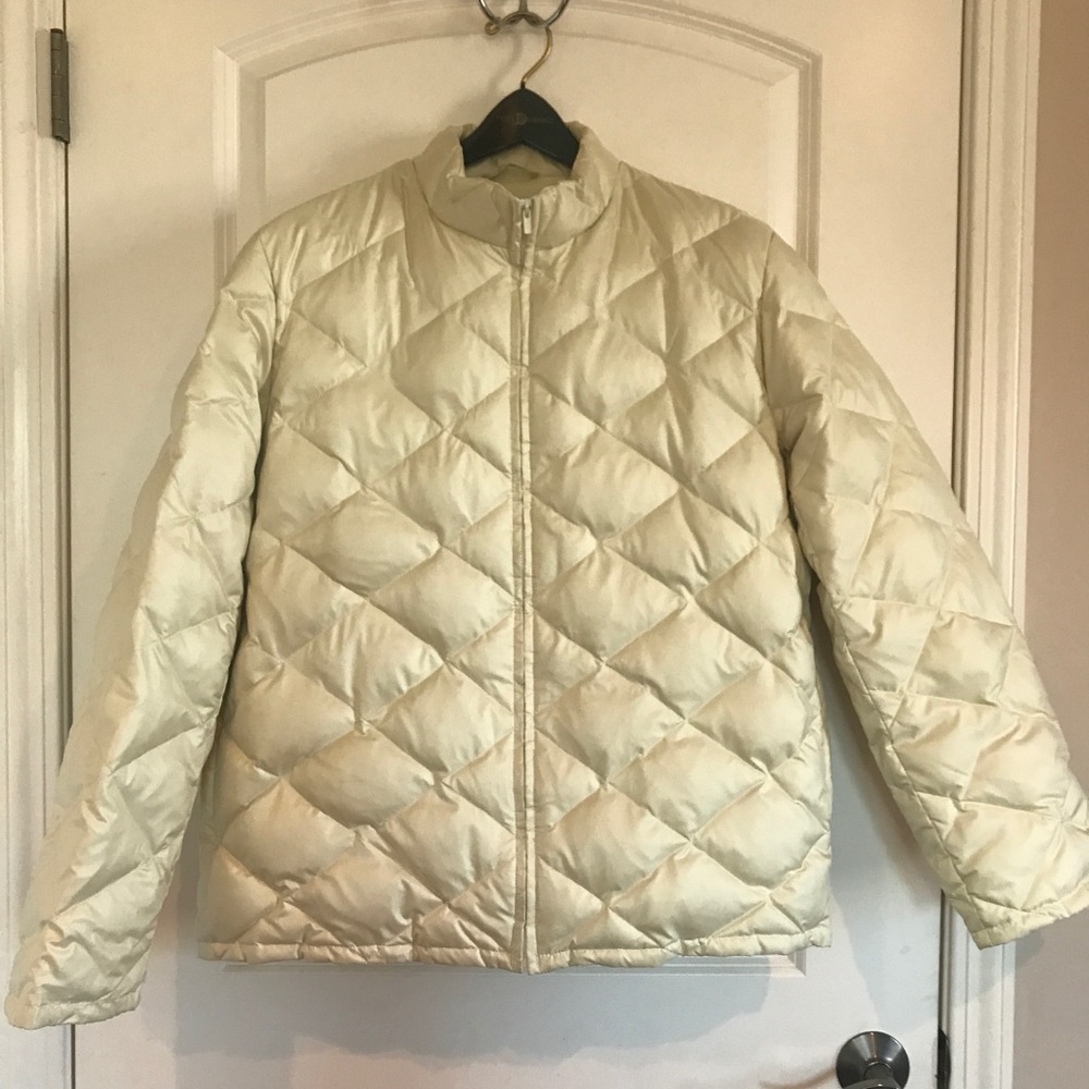 Winter Fluffy Jacket, Soft Yellow Color. - image 1